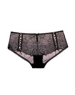 Loretta Hipster Plus Black -Laced Bra Sales Store full 2925