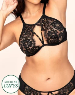 Emmeline Unlined Plus Black