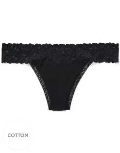 Kourtney Thong Black 5 Kourtney Thong Black -Laced Bra Sales Store full 2956