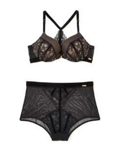 Exquisita Push Up Black -Laced Bra Sales Store full 440