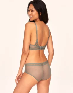 Tatum Unlined Gray 7 Tatum Unlined Gray -Laced Bra Sales Store full 55