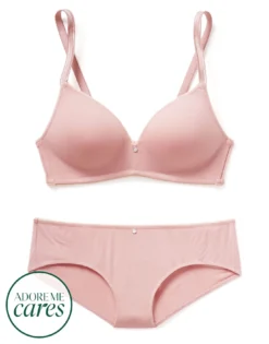 Jeanette Push Up Beige -Laced Bra Sales Store full 569