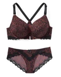 Alexis Contour Plus Print -Laced Bra Sales Store full 596