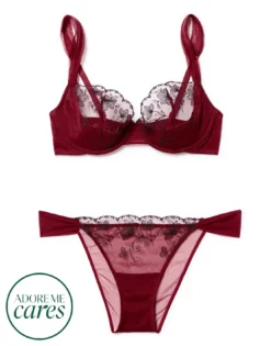 Sofia Contour Red -Laced Bra Sales Store full 608