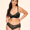 Cinthia Unlined Plus Black