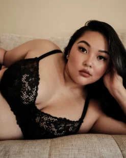 Cinthia Unlined Plus Black -Laced Bra Sales Store full 636