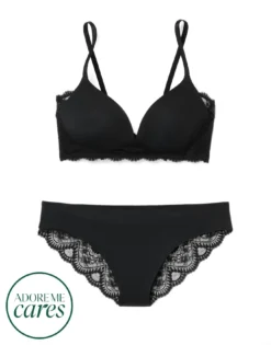 Janey Contour Black 7 Janey Contour Black -Laced Bra Sales Store full 672