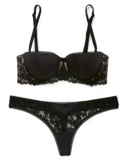 Kendil Push Up Black -Laced Bra Sales Store full 69