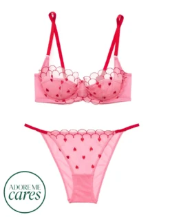 Bettie Contour Pink -Laced Bra Sales Store full 712