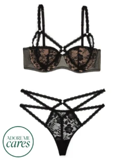 Brigitte Contour Black -Laced Bra Sales Store full 747