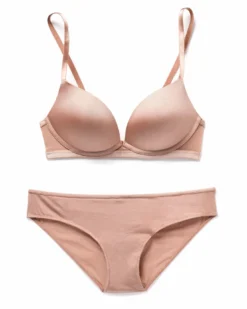 Esley Push Up Beige -Laced Bra Sales Store full 779