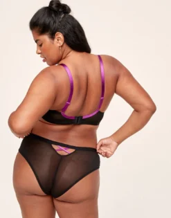 Sparrow Contour Plus Black -Laced Bra Sales Store full 852