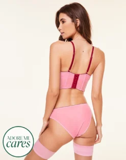 Caroline Unlined Pink -Laced Bra Sales Store full 856