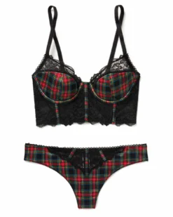 Lisette Contour Print -Laced Bra Sales Store full 870