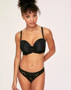 Constanta Contour Black -Laced Bra Sales Store full 882