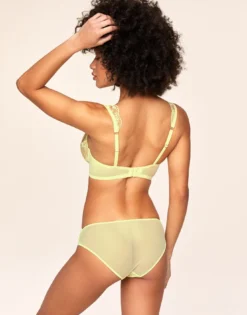 Clera Unlined Green -Laced Bra Sales Store full 916