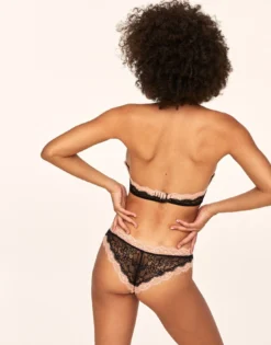 Brescia Unlined Black 6 Brescia Unlined Black -Laced Bra Sales Store full 949