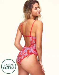 Tally Print -Laced Bra Sales Store full 953