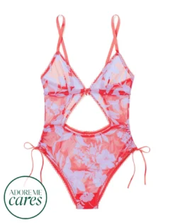 Tally Print -Laced Bra Sales Store full 954