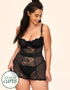 Etty Unlined Plus Black