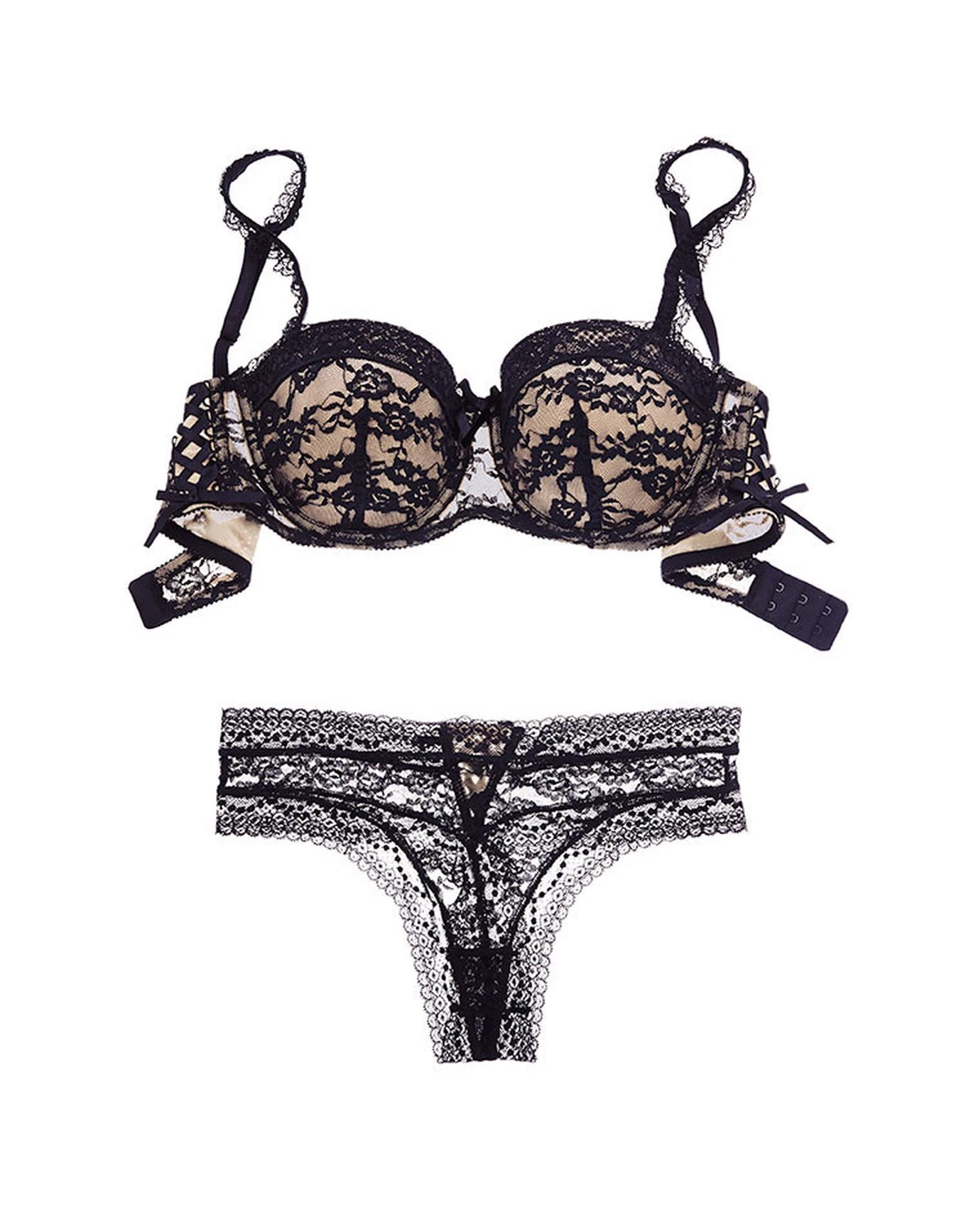 Lorainne Push Up Black 3 Lorainne Push Up Black - Image 3