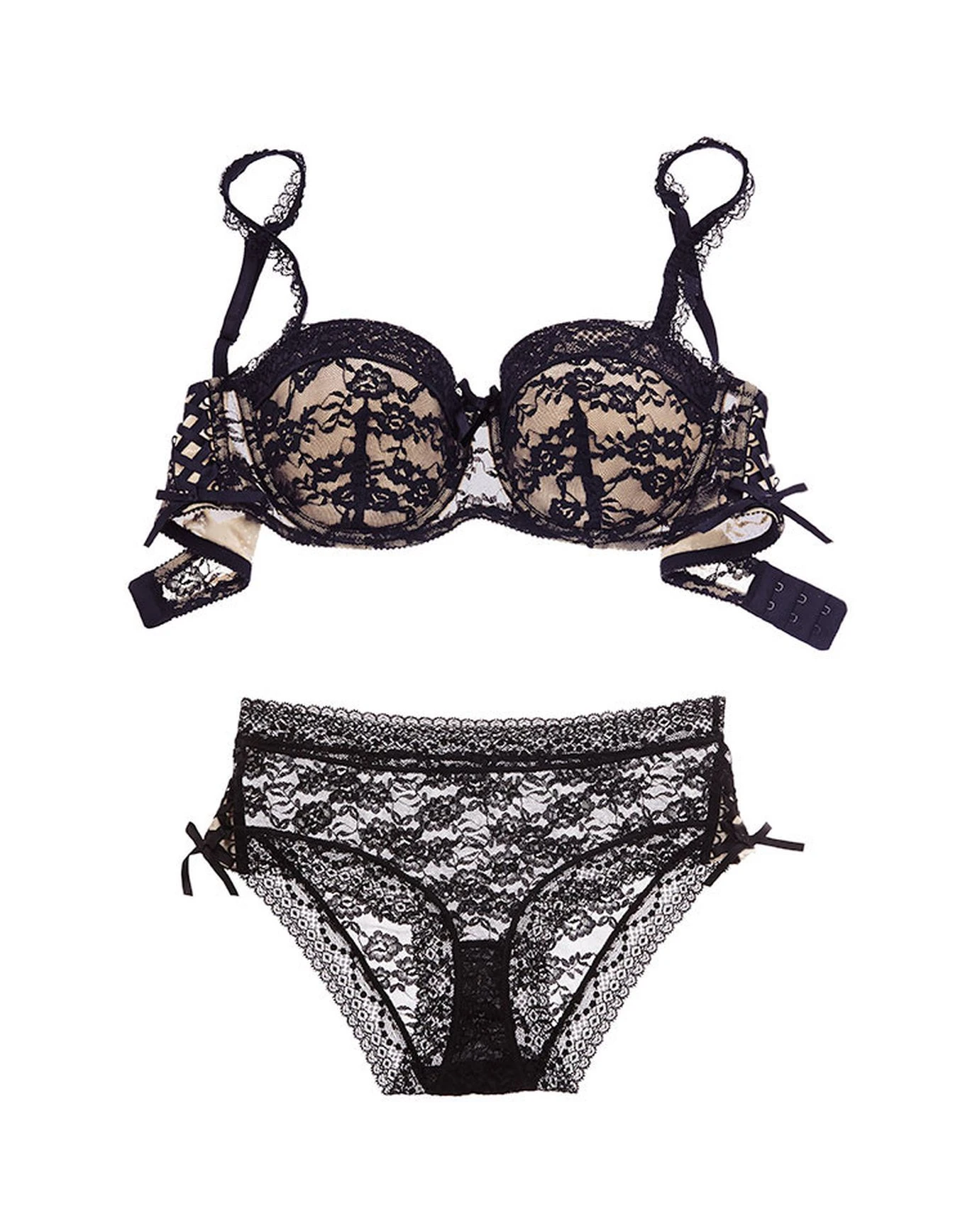 Lorainne Push Up Black 4 Lorainne Push Up Black - Image 4